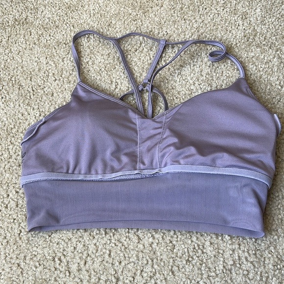ALO Yoga Women’s Lavish Sports Bra in lavender, size small - Picture 5 of 10